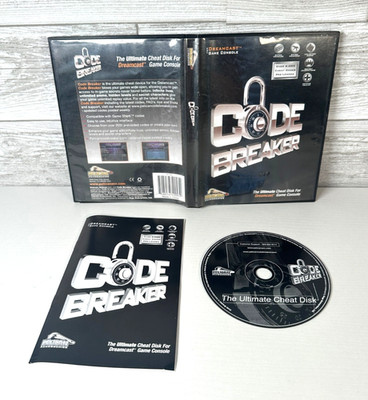 Code Breaker for Sega Dreamcast **TESTED** Authentic