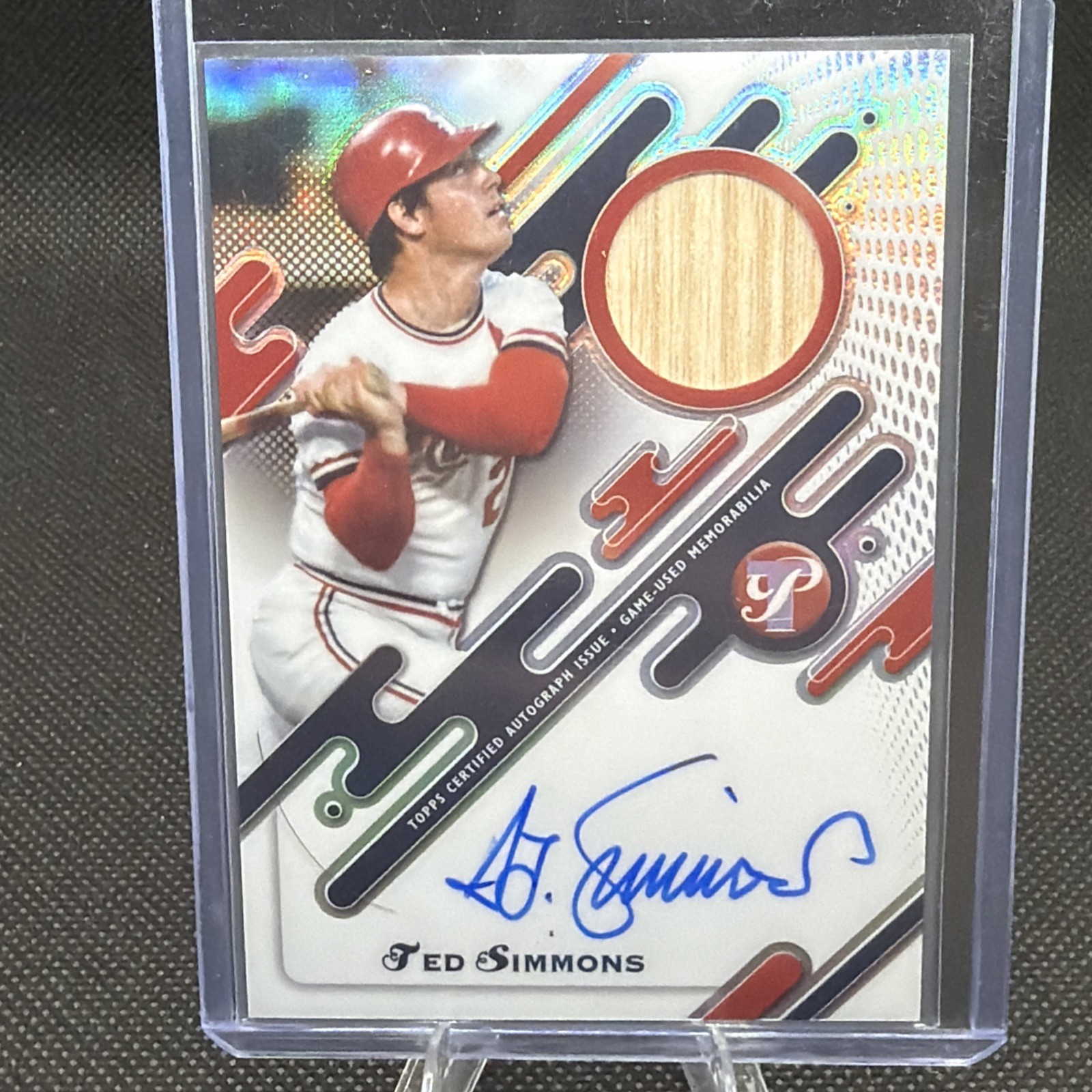 Topps 2025 Pristine Ted Simmons St. Louis Cardinals Auto Relic Refractor
