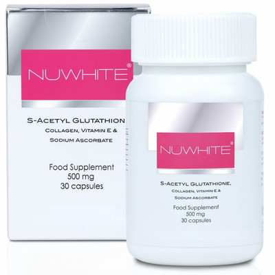 Nuwhite Advanced Nourishing L-Glutathione & Collagen, 30 Capsules