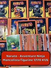 Naruto Avventure Ninja Mancolista Figurine Completa 1/170 X1/6