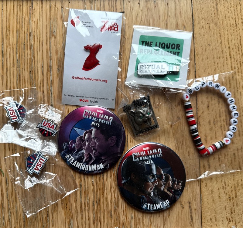 Lapel Pins Assorted Collection