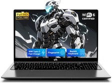 NIMO 15.6'' AI Ready Laptop,Intel 4 Core, Win 11 Computer 4GB RAM 128GB SSD