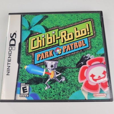 Chibi-Robo: Park Patrol (Nintendo DS, 2007) CIB, Game, Manual