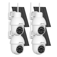 ANRAN Wireless Solar Battery Security Camera 5MP Wireless Outdoor Cameras Audio