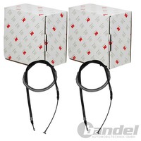 2X NK Handbremsseile Passend FüR Alfa Romeo 145 146 155 Fiat Coupe Tempra