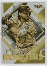 2020 Topps Fire Gold Minted Brendan Rodgers #178 0tx