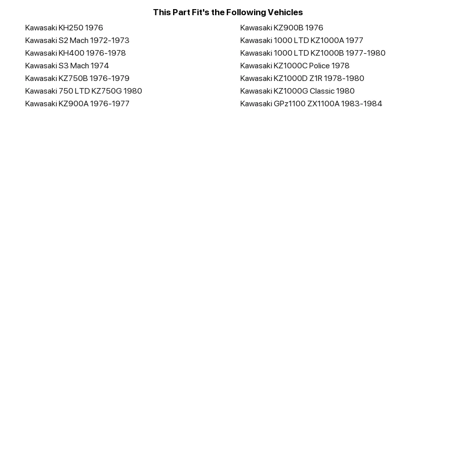 FUEL PETCOCK REPAIR KIT ,   KAKZ-1000A/B/C/D/G Foto 2 de 2