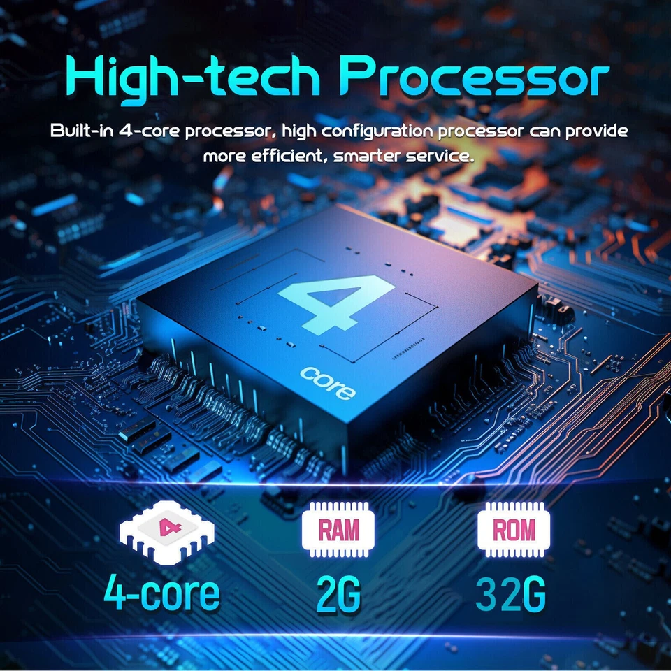 Radio estéreo para automóvil reproductor GPS para Chevrolet Malibu 2004-2007 Android 15 Carplay 7" Foto 3 de 4