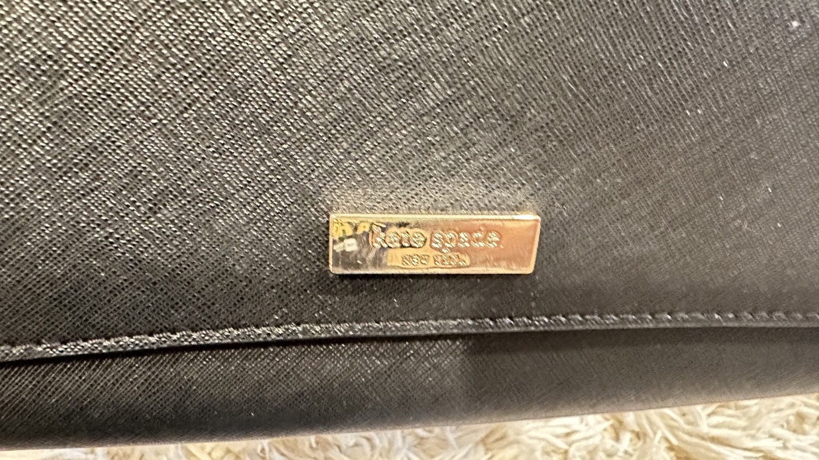 kate spade small black crossbody purse thumbnail 5