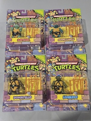 Teenage Mutant Ninja Turtles Playmates Classic Collection 6  Complete set of 4