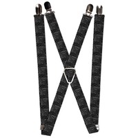 `Suspenders - 1.0`` - Zebra Head Black/Gray` (Us Import) Acc Neu
