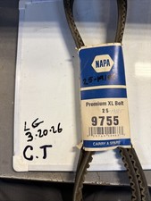 Napa Premium XL Belt 25-9755, Same As 25-19185, Vintage NOS, Made In USA
