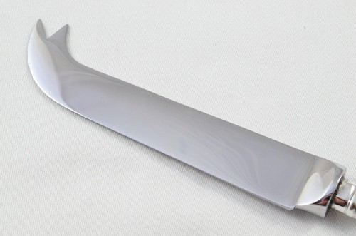 Antique Sheffield Solid Silver Handle Cheese Knife Lincoln Pattern 1919 - Picture 5 of 6