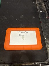 LaCie - Rugged 1TB External USB-C, USB 3.1 Gen 1 Portable Hard Drive - Orange