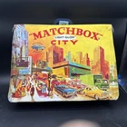 Rare Vintage 1970 Matchbox Light Glow City Fold Out Playset