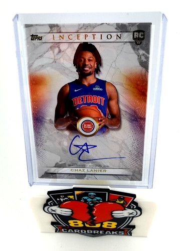 Chaz Lanier – 2025-26 Topps Inception Basketball · Rookie Autographs #RA-CL Chaz Lanier