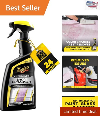 #ad Meguiar#x27;s Ultimate 24 oz Iron Remover – Unmatched Paint Clarity amp; Protection $19.99