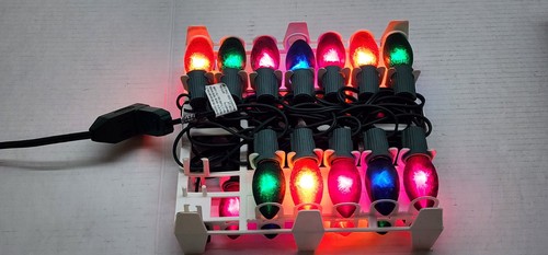 NEW PHILIPS 25 ICY CRYSTAL C9 TWINKLING CHRISTMAS LIGHTS MULTI COLOR IN OUTDOOR - Picture 9 of 15