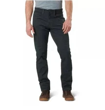 5.11 Tactical Mens 35x34 Defender-Flex Straight Fit Pants Black GUC