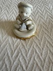 LENOX CLASSICS SAILOR BOY TEDDY BEAR TREASURE BOX Damaged Base — photo 7