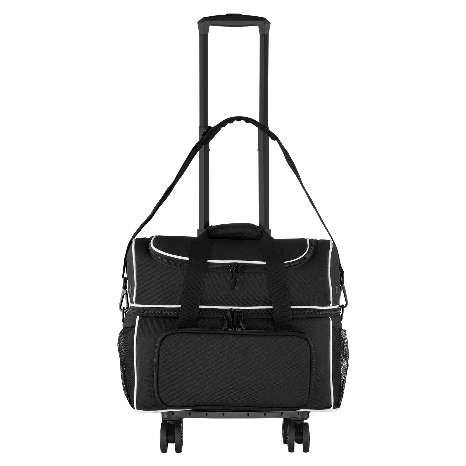 Uimoso Bowling Bag with Wheels and Shoe Storage, 2-Ball Capa