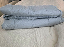 Boll & Branch Organic Cotton Down Quilted Blanket Shore King/Cal King OEKO-TEX