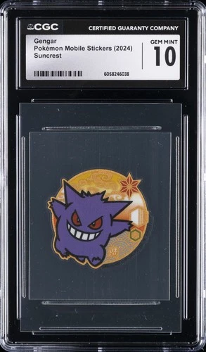 2024 POKEMON MOB SUNCREST GENGAR CGC 10 GEM MINT