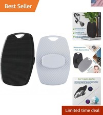 Handheld Silicone Body Scrubber Set - Elastic Bristles for Effective Exfoliation
