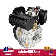 418cc Heavy Duty 4 Stroke 10hp Diesel Engine Single Cylinder Shaft Air-cooled
