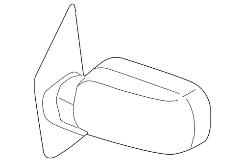 Genuine Nissan Mirror Assembly 96301-9BE8C