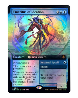 MTG | Emeritus of Ideation | Secrets of Strixhaven | Foil | NM | EN