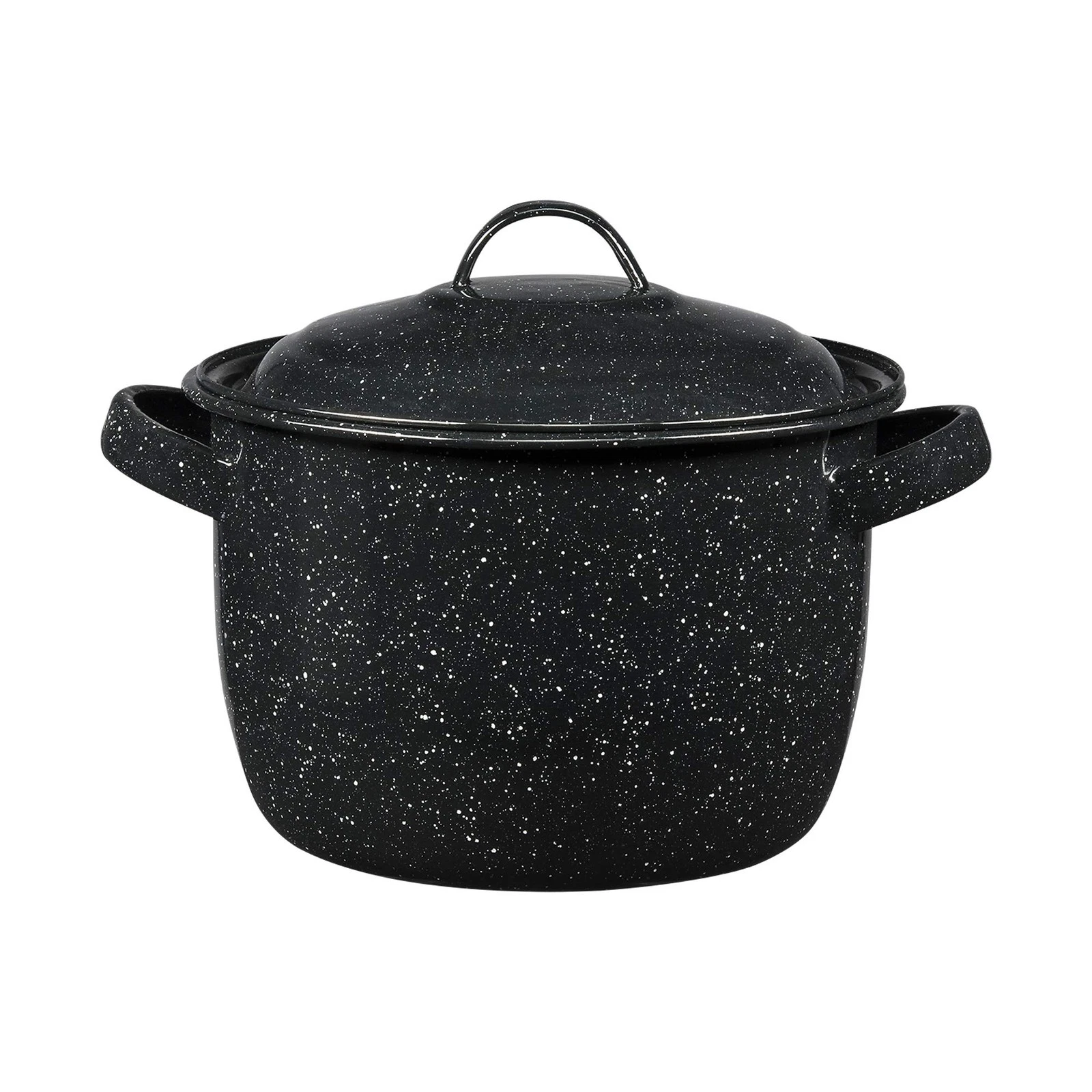 4-Quart Bean Pot - Porcelain Enamel on Steel, Lightweight & Durable, Ideal fo...