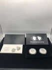 2023 Morgan and Peace Dollar Reverse Proof Two-Coin Set Box & COA