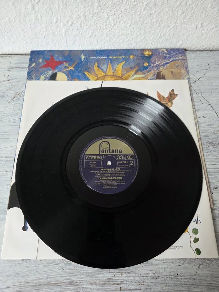 Tears For Fears - The Seeds Of Love - Vinyl LP Schallplatte - 1989 - Bild 4 von 4