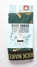 Duluth Trading Co Men's Buck Naked Pattern Boxer Briefs NN7 Green Fish XL NWT