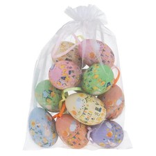 Boston International Easter Egg Ornaments Spring Set of 12, Springtime