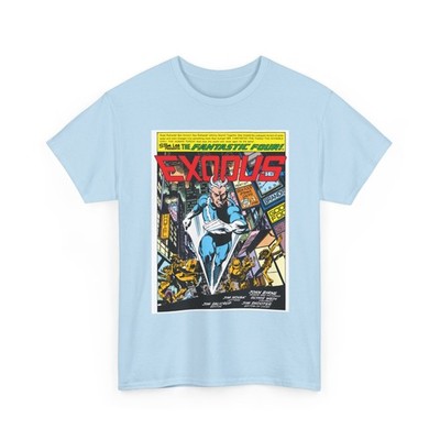 Quicksilver T-Shirt Marvel Comics John Byrne Art Retro Vintage-Style Tee