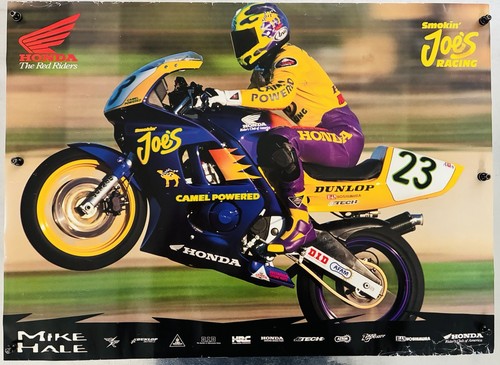Mike Hale Smokin Joes Racing Honda CBR600RR Poster Motorcycle