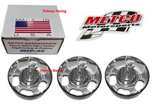 3 Metco Billet Supercharger Drive Replacement Idler Pulleys 2003-04 Cobra Svt