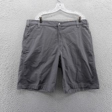 Carhartt Mens Rugged Flex Relaxed Fit Canvas Work Shorts Grey 40 NEW