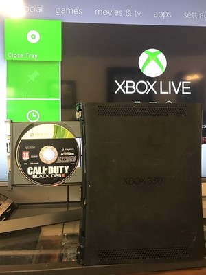Komplett überholte & funktionierende Microsoft Xbox 360 schwarz Elite Jasper V2 nur Konsole
