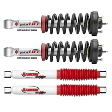 Rancho Front Quicklift Strut/Rear RS5000X Shock Absorber for 04-15 Nissan Titan