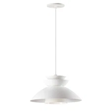 Maxim Lighting Nordic 1-Light Pendant, White - 11359WTWT