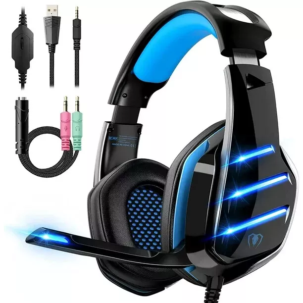 Audifonos Gaming Cascos Gamer Auriculares Gaming Para PC Xbox One PS4 PS5