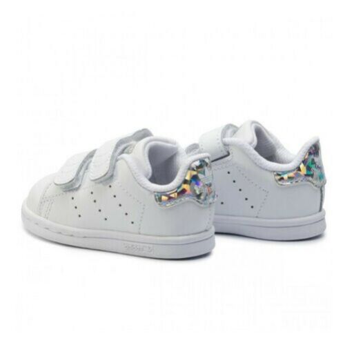 ADIDAS Shoes Stan Smith Cf I Sneakers Girl Tear Sport Runner EE8485 - Picture 2 of 7