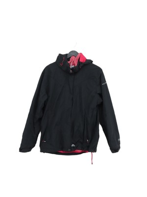 Trespass Women's Jacket L Black Polyamide with Polyester Windbreaker