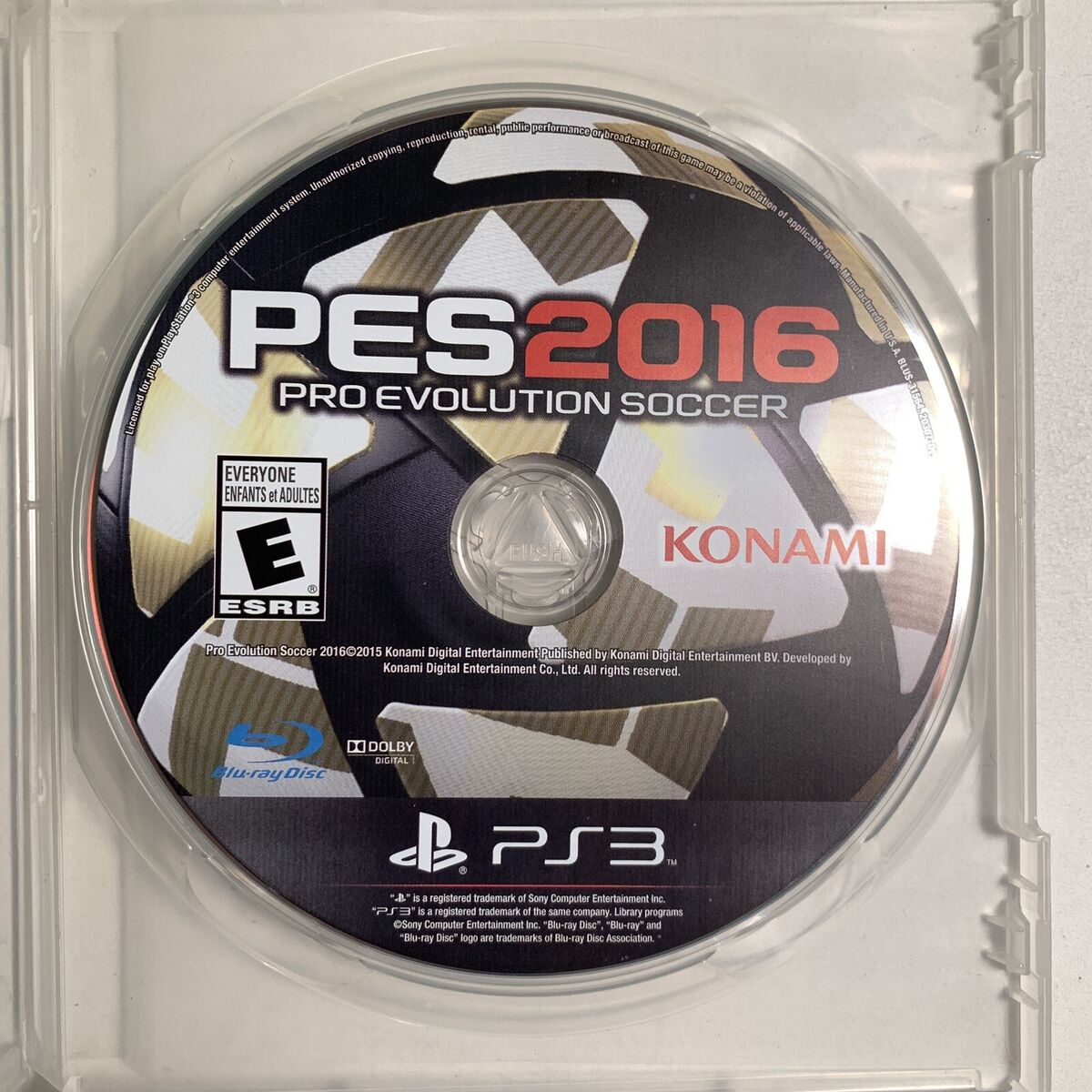 Pro Evolution Soccer 2016 - (PS3) PlayStation 3