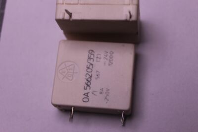 5 Stück Relais Nr739 24VDC  1 Öffner NC 250V 8A EDS DOLD OA5662.05/359