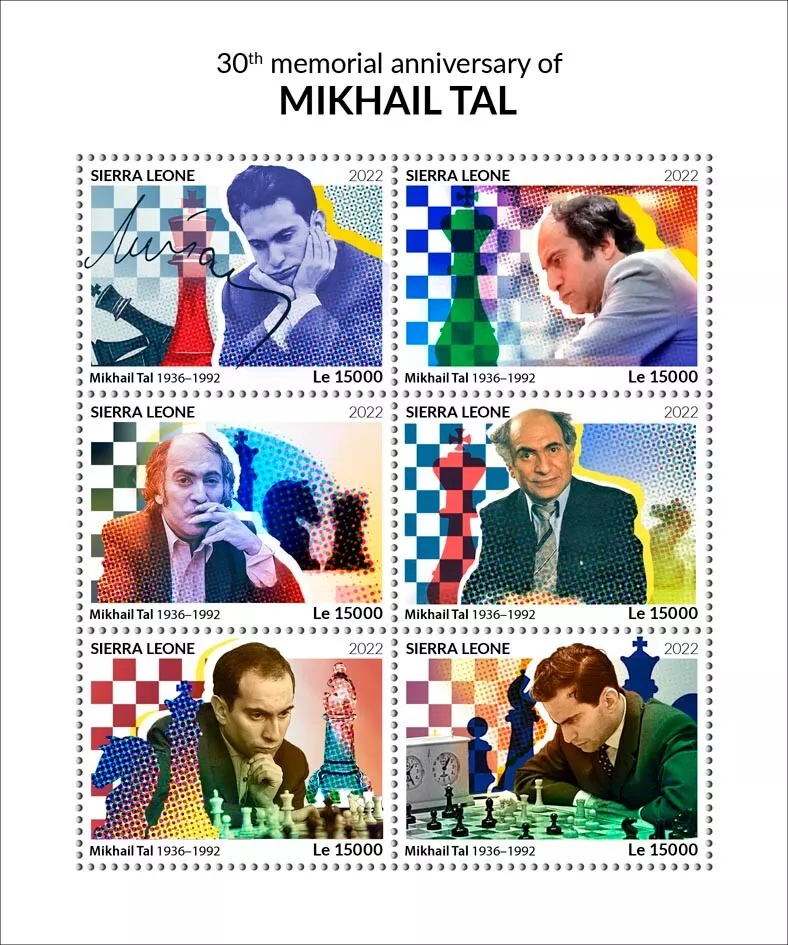 Chess player Mikhail Tal