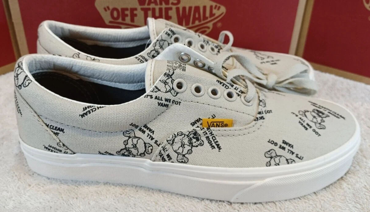 Vans Men's 6.5/Women's 8 Authentic Keep Earth Clean Treat It Right